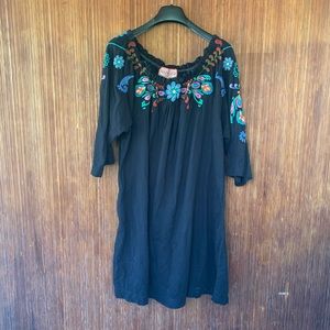 Johnny Was Embroidered Top